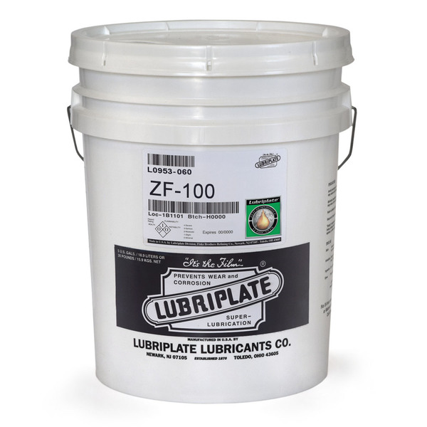 Lubriplate Zf Industrial 100, 5 Gal Pail, Iso-100 Zinc-Free Hydraulic Oil L0953-060